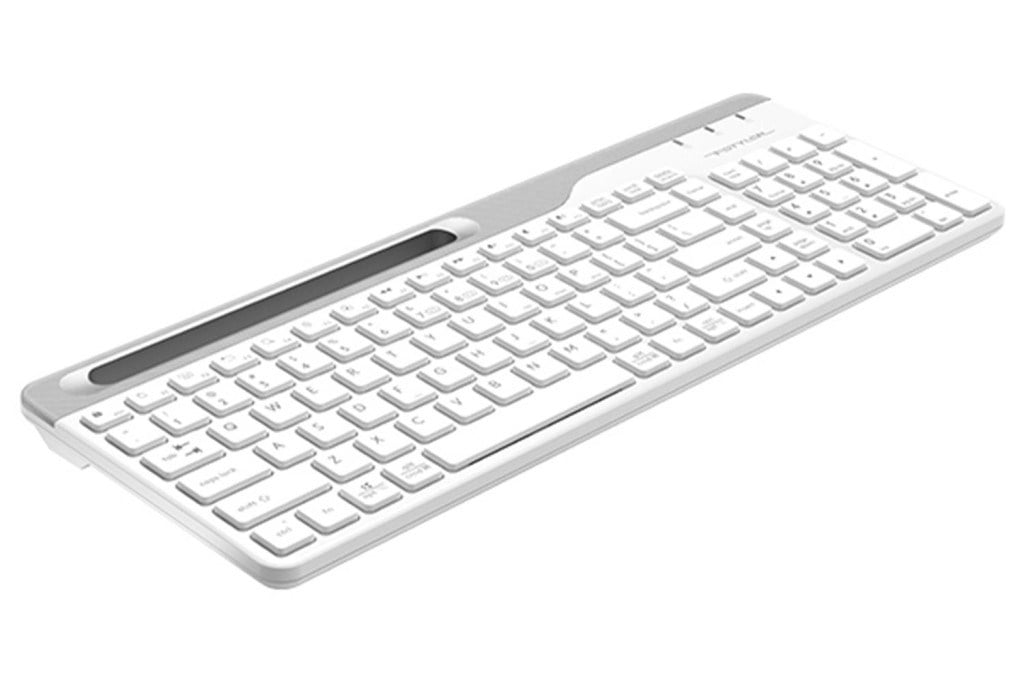 A4TECHA4 Tech Fbk25 Beyaz Bluetooth+2.4G Nano Fn Multimedya Klavye4711421961578