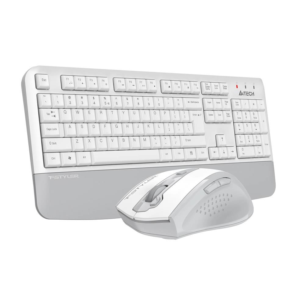 A4TECHA4 Tech FG2500S Beyaz Plus 2.4GHz FN-MM Türkçe Q 3200DPI Klavye & Mouse Set4711421003278