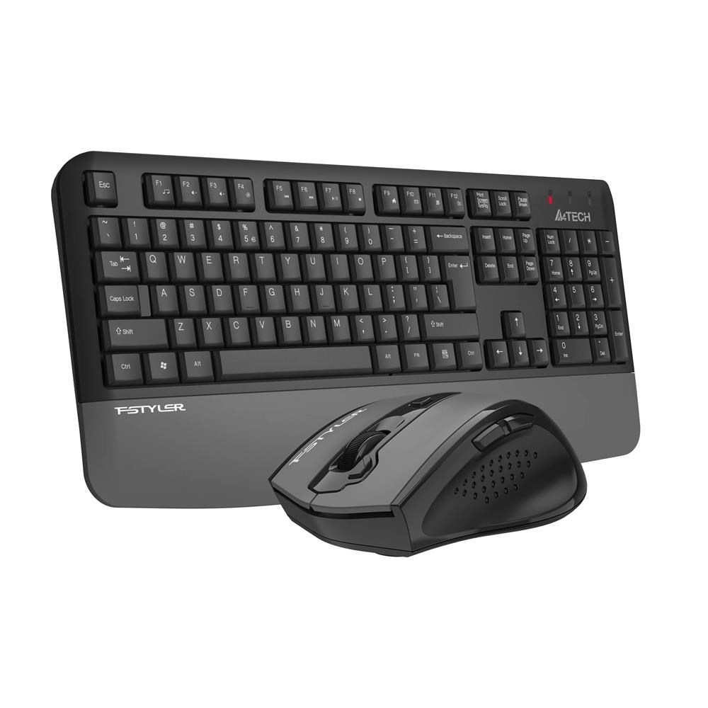 A4TECHA4 Tech FG2500S Gri Plus 2.4GHz FN-MM Türkçe Q 3200DPI Klavye & Mouse Set4711421003261