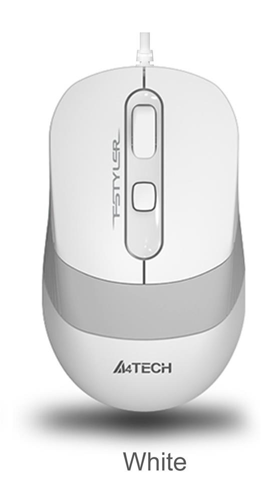 A4TECHA4 Tech Fm10 Usb Fstyler Beyaz Optik 1600 Dpı Mouse4711421942188