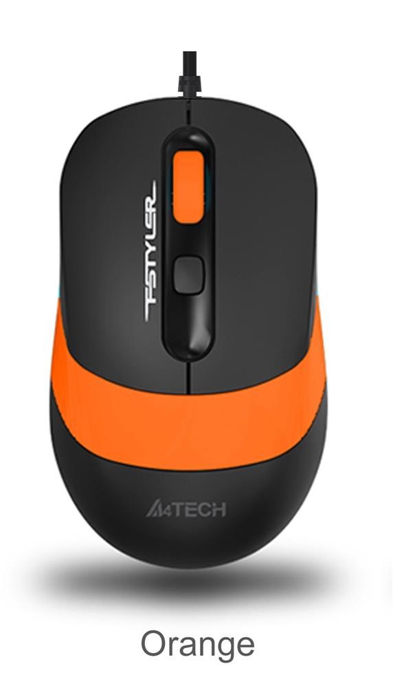 A4TECHA4 Tech Fm10 Usb Fstyler Turuncu Optik 1600 Dpı Mouse4711421941976