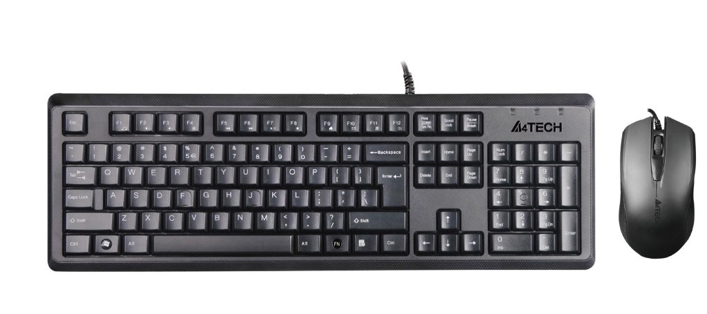 A4TECHA4 Tech Kr-9276 Q Usb Fn Multimedya Klavye+Optik Kablolu Mouse Set4711421934480