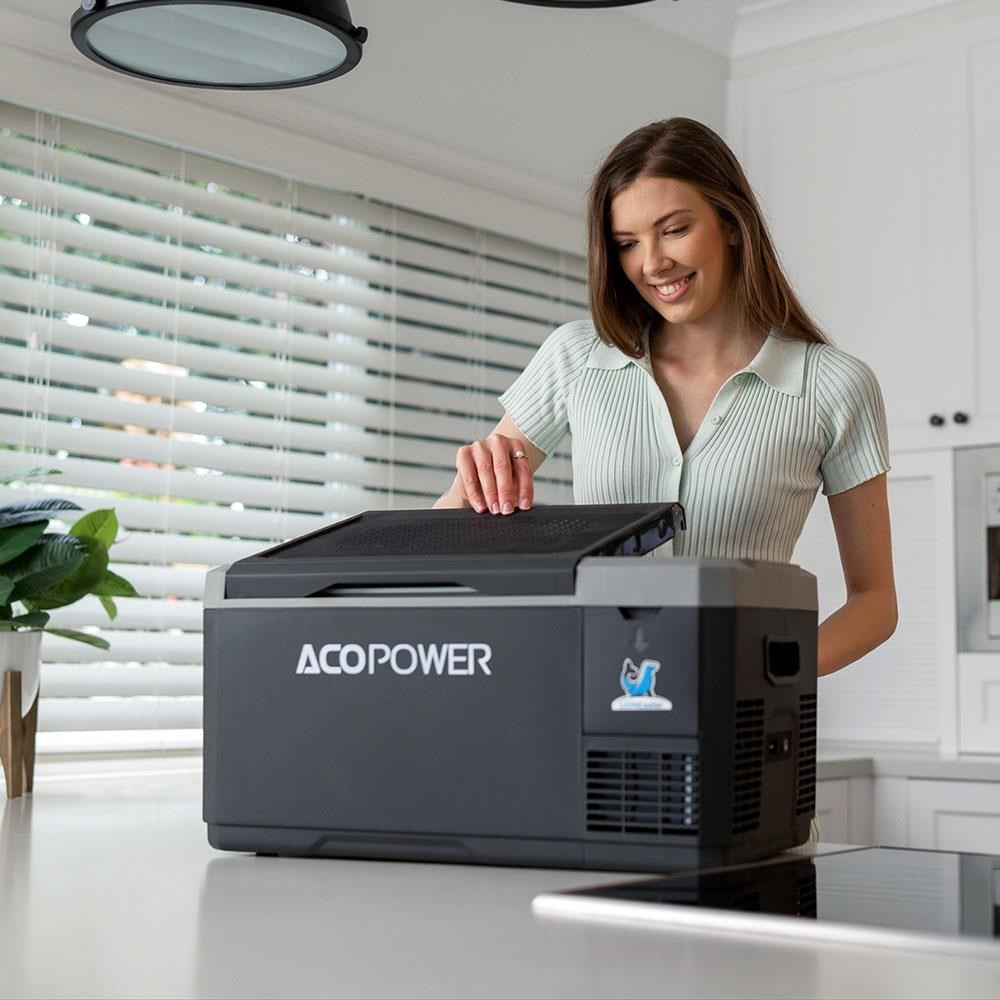 AcopowerAcopower V28 12/24/220Volt 28Litre Kompresörlü Outdoor Oto Buzdolabı (Akü Dahil Değildir)V28