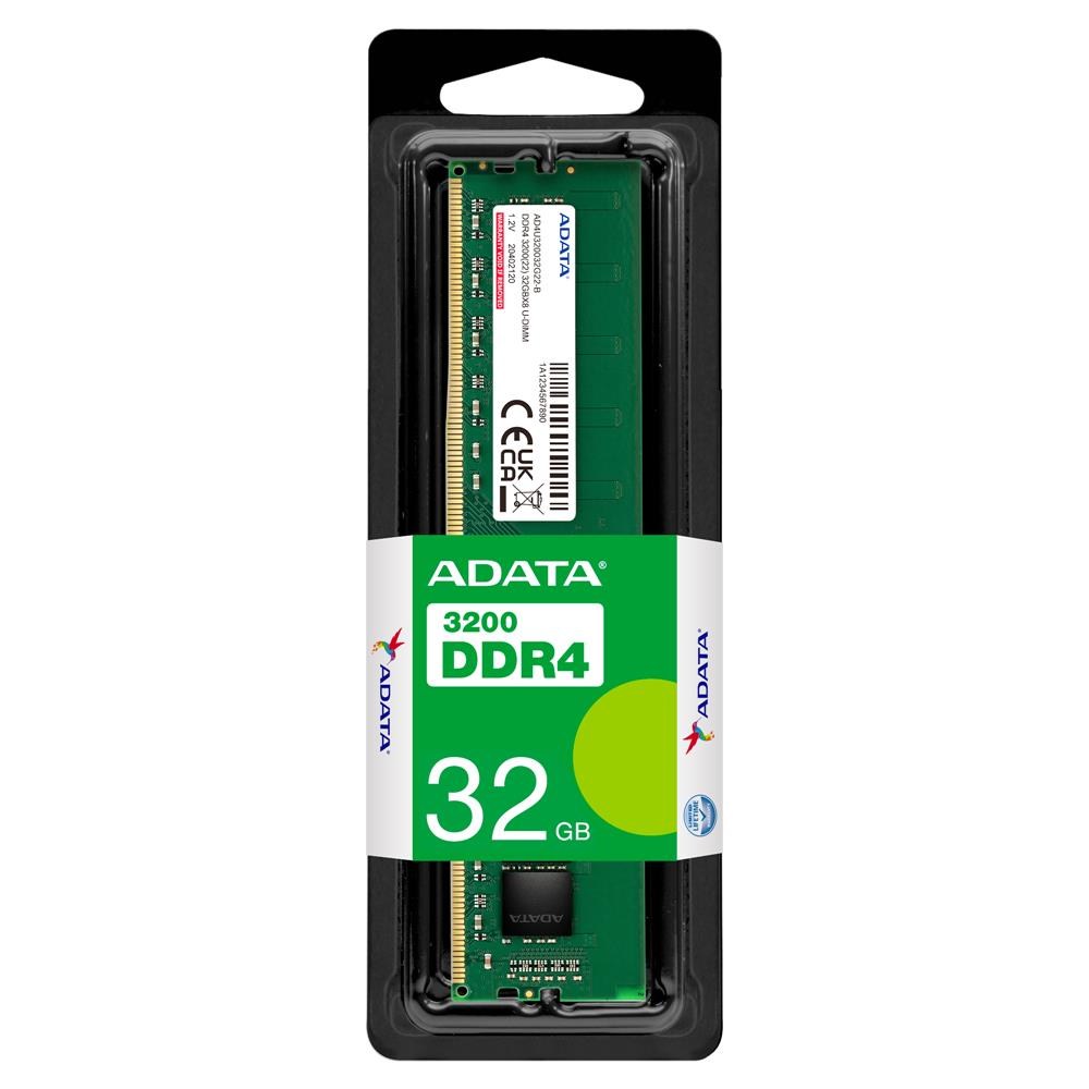 ADATAAdata 32GB DDR4 3200MHz 288Pin 1.2V PC Ram4711085933485