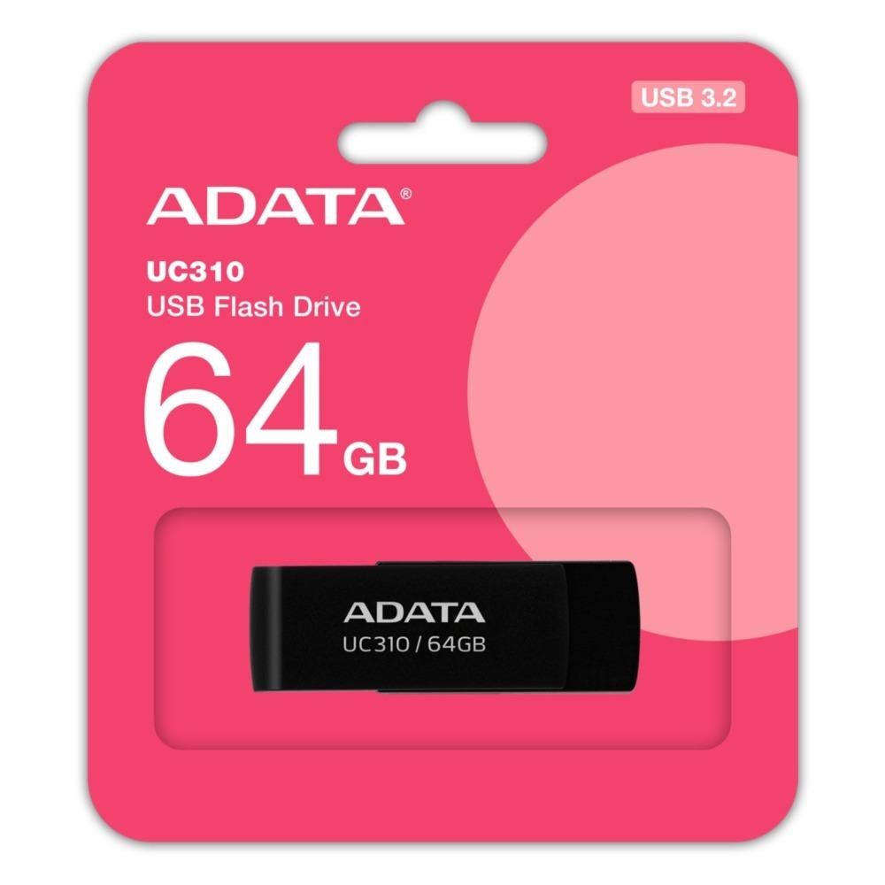 ADATAAdata UC310-64GB 64GB USB3.2 Gen1 Black Flash Bellek4711085941930