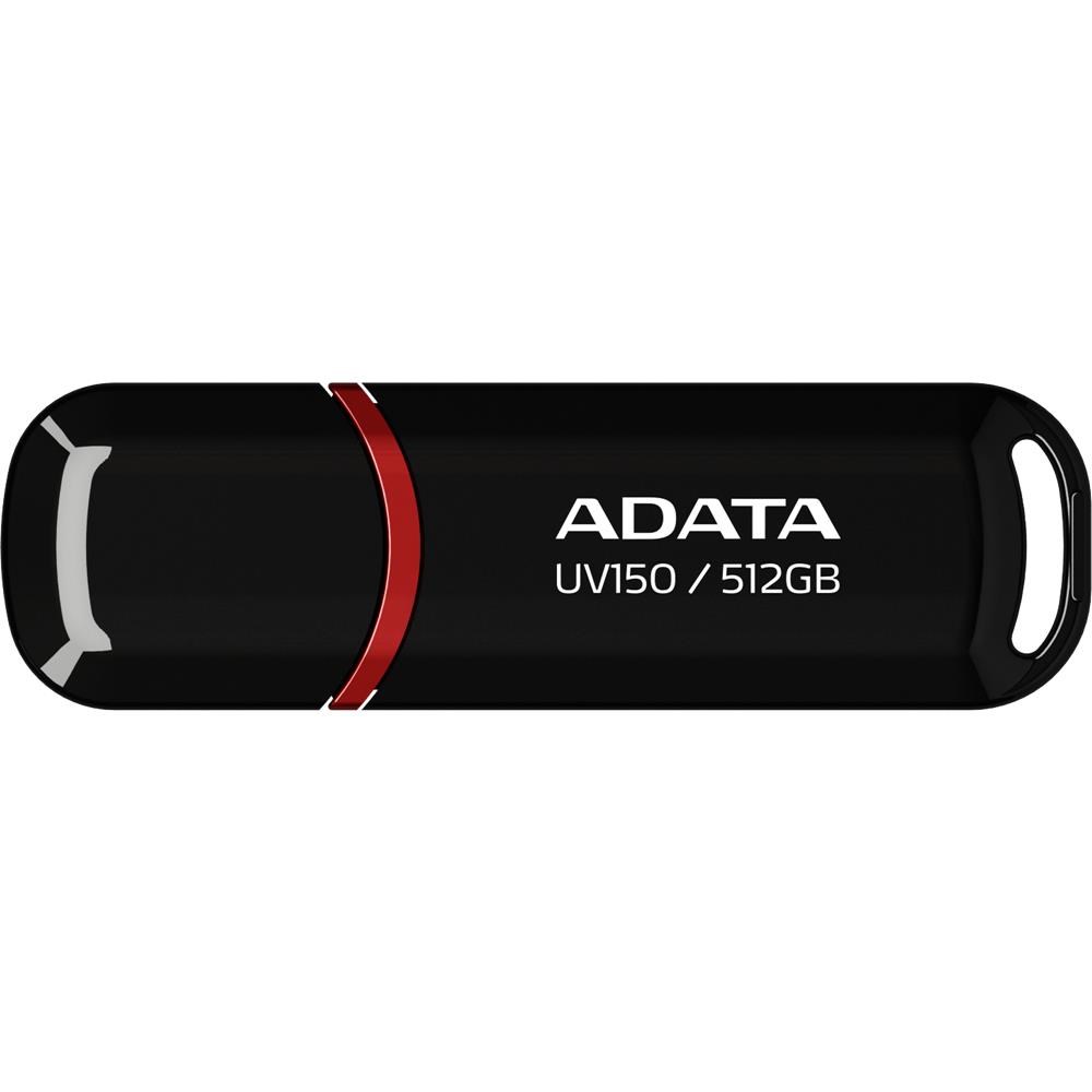 ADATAADATA UV150-512GB USB3.2 Gen1 Black Flash Bellek4711085944177