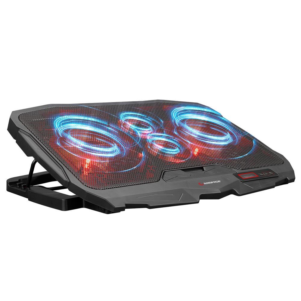 RAMPAGEAddison Rampage AD-RC4 COLDBREEZE Kırmızı Ledli Işıklı Fan 15