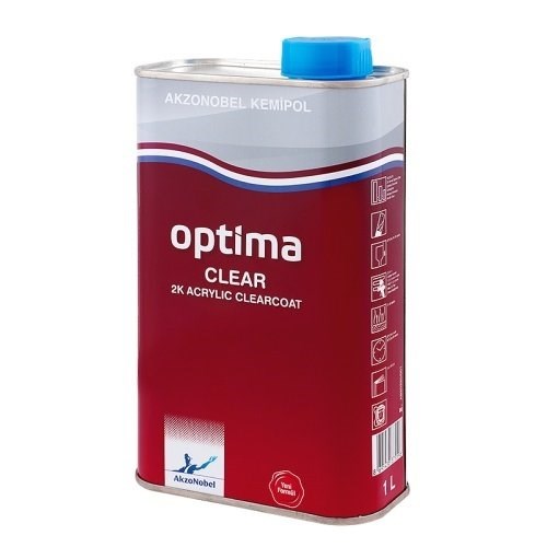 AkzoNobel AkzoNobel 2k Akrilik Optima Clear Vernik (1/1) 1 LitreOptima Clear Vernik (1/1) 1 Litre