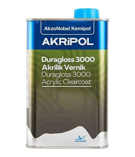 AkzoNobel AkzoNobel Akripol 2k Akrilik Duragloss Clear 3000 Vernik GL 5 LitreDuragloss Clear 3000 5L