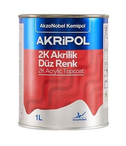 AkzoNobel AkzoNobel Akripol 2k EXY Onyx Siyah Akrilik Sonkat Oto Boyası 1 LitreEXY Onyx Siyah