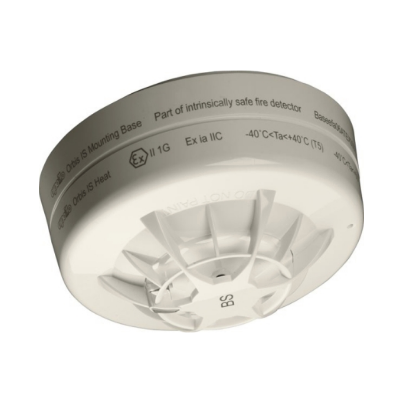 ApolloAPOLLO ORB-HT-51152-APO ORBIS Kendinden Emniyetli (IS) BS Sınıfı Akıllı Konvansiyonel Sabit Sıcaklık Dedektörü. 65° C. Flash LED'li Taban HariçORB-HT-51152-ΑΡΟ