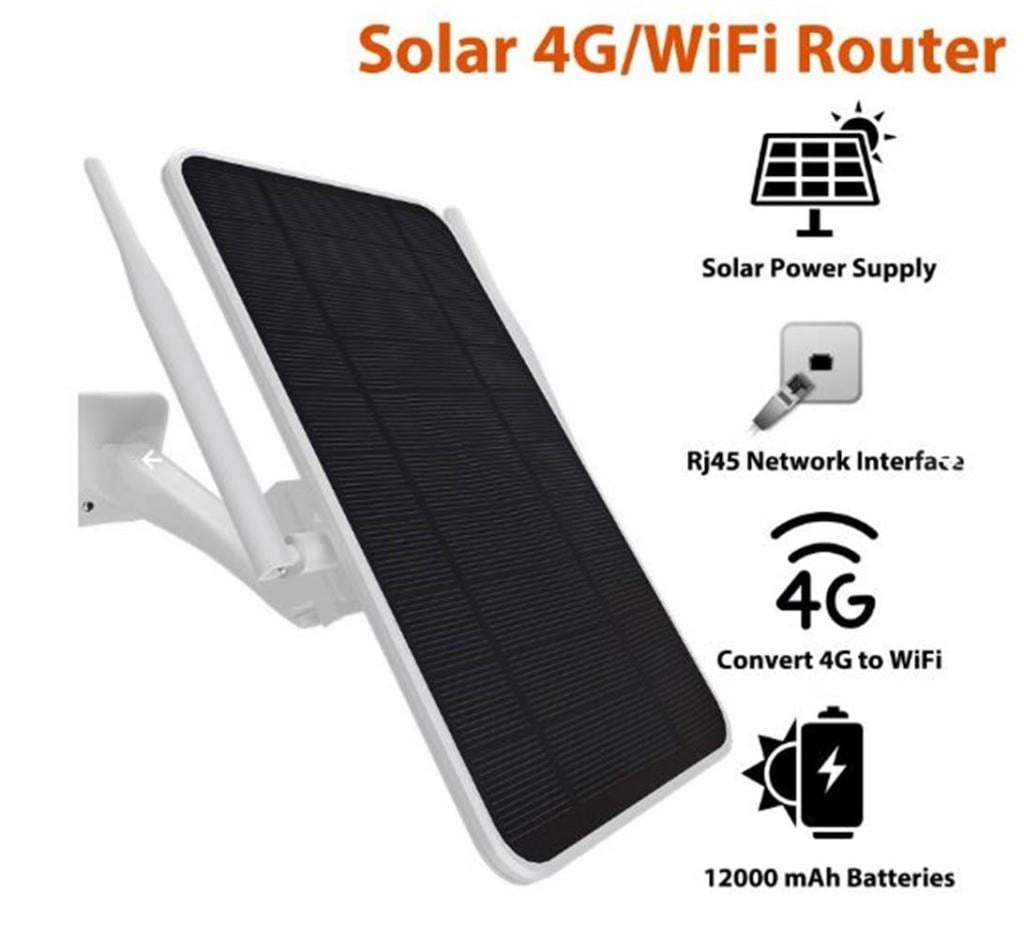 APRONXApronx APX-SR406 Wireless 4G Solar Modem 6w (8 Kullanıcı) 12000mAh6976340865859