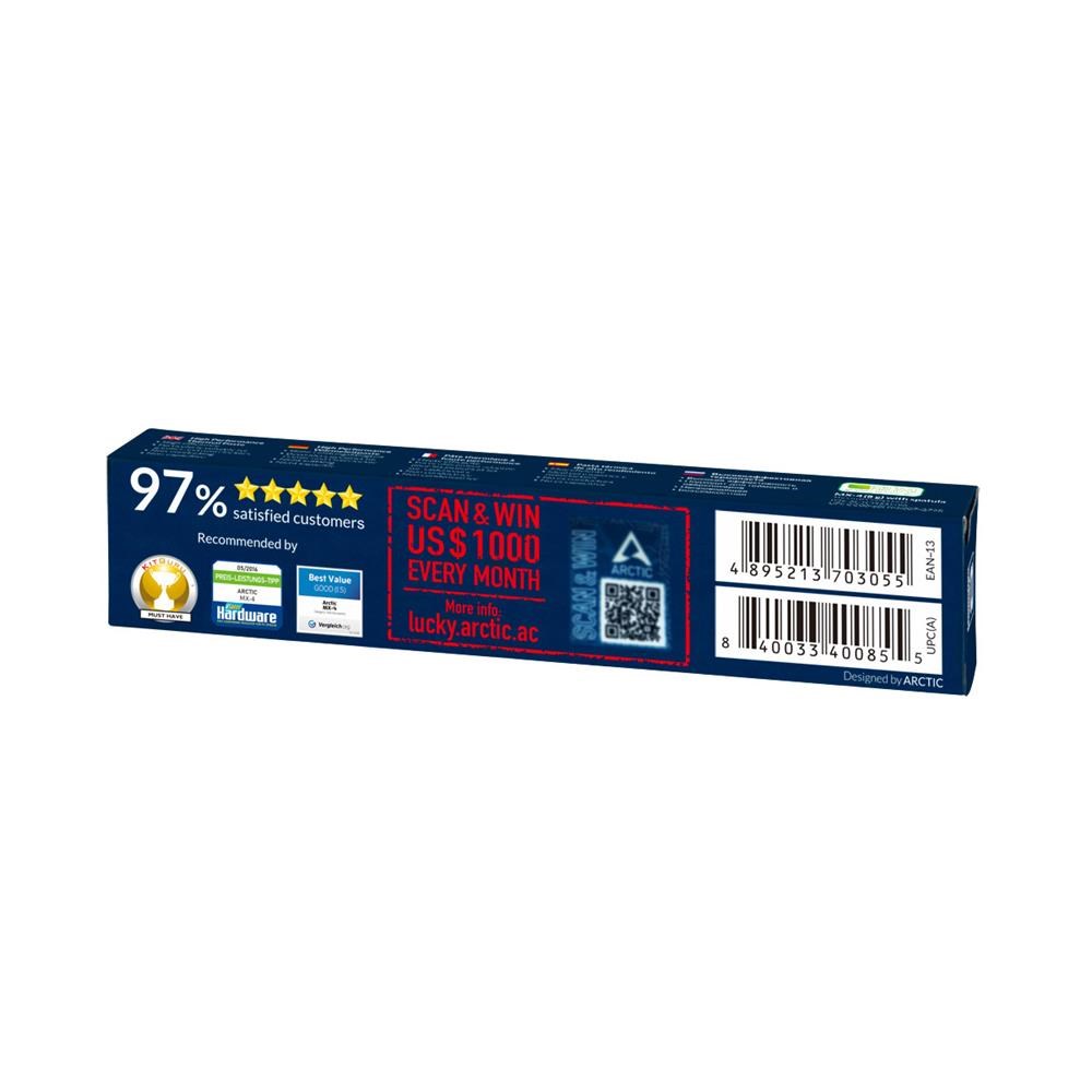 ARCTICARCTIC AR ACTCP00059A  MX-4 8g SPATULALI Yüksek Perf. Termal Macun4895213703055
