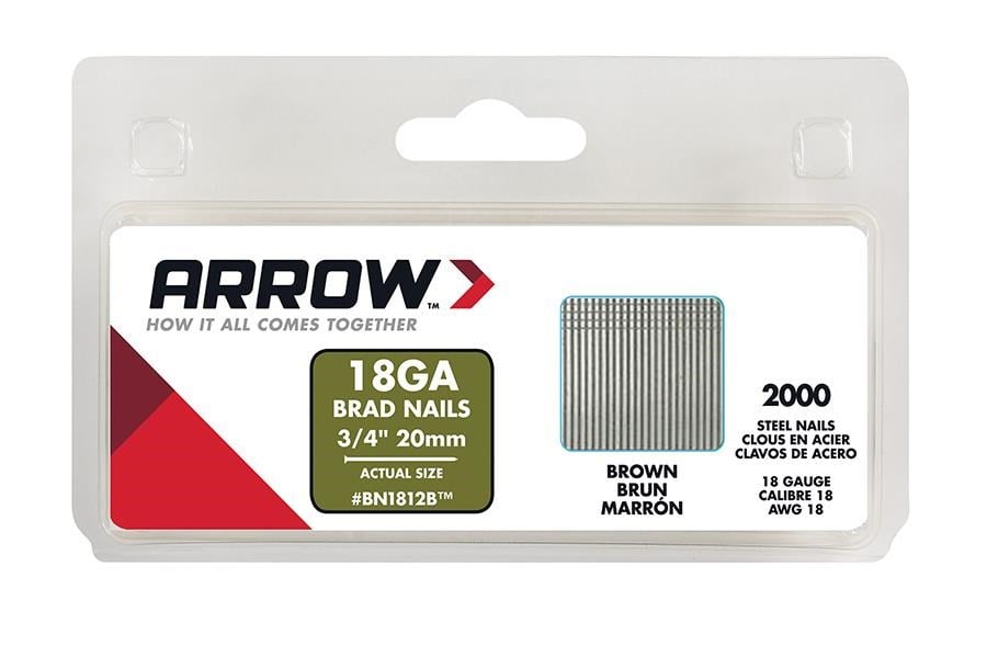 ArrowArrow BN1812 20mm 2000 Adet Profesyonel Kesik Başlı ÇiviBN1812