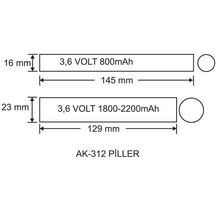 ArselArsel AK-360-1 LED Lambalar İçin Acil Durum Yedekleme Kiti Kesintide 60 Dak. Yanan 3-50 VoltAK-360-1