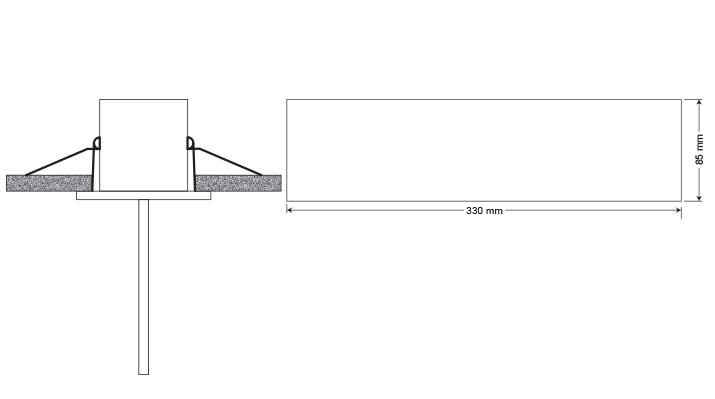 ArselArsel Arselite AE-2223-L Sıva Altı Acil Çıkış Yönlendirme Armatürü Sürekli ve Kesintide 180 Dak. Yanan 500 Lümen LEDAE-2223-L