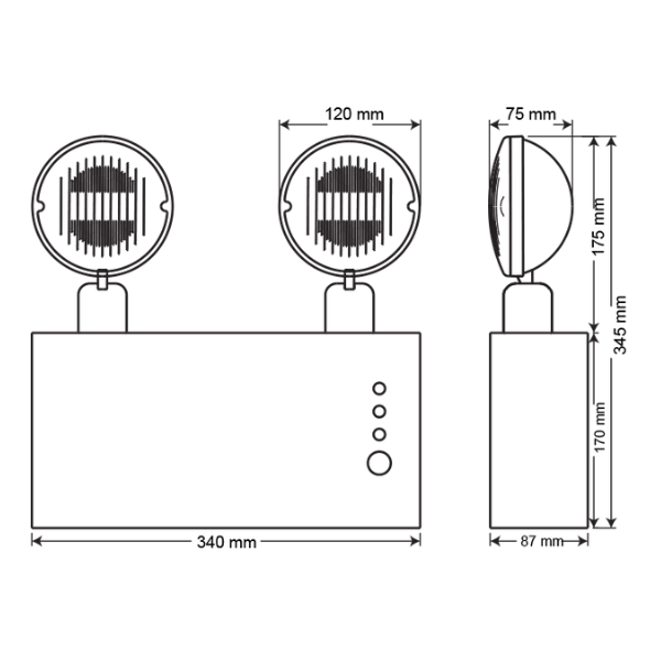 ArselArsel Dali Versalite Led A31102 VSL226/3 Acil Aydınlatma Armatürü Kesintide 180 Dak. Yanan 2X1000 LümenVSL226/3 Dali