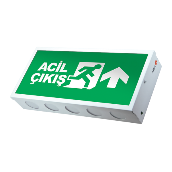 ArselArsel Elitelite A31801 Acil Çıkış Yönlendirme Armatürü Sürekli ve Kesintide 180 Dak. Yanan 10 Led 500 Lümen Dali KontrollüA31801