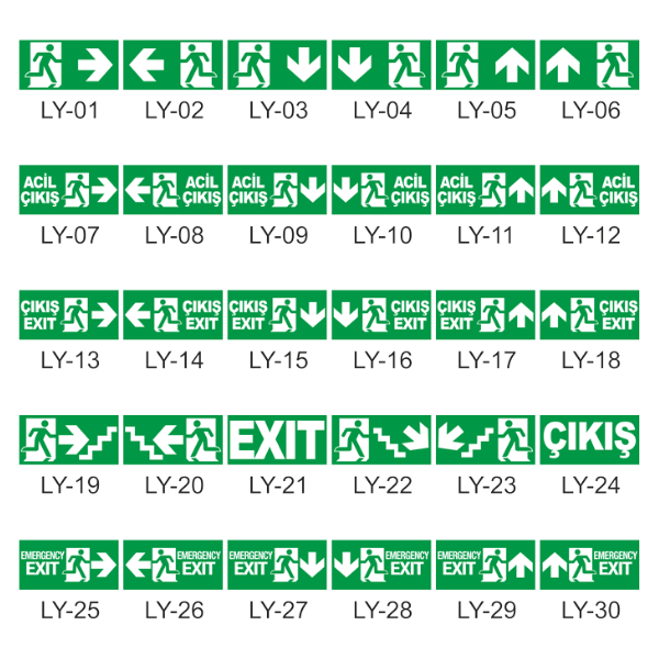 ArselArsel Orion A30102 Acil Çıkış Yönlendirme Armatürü Sürekli ve Kesintide 180 Dak. Yanan 20xF LED DALI KontrollüA30102