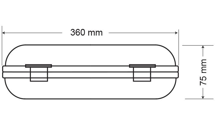 ArselArsel Rubelite AE-0213 Acil Aydınlatma Armatürü Sürekli ve Kesintisinde 180 Dak. Yanan 11 WattAE-0213