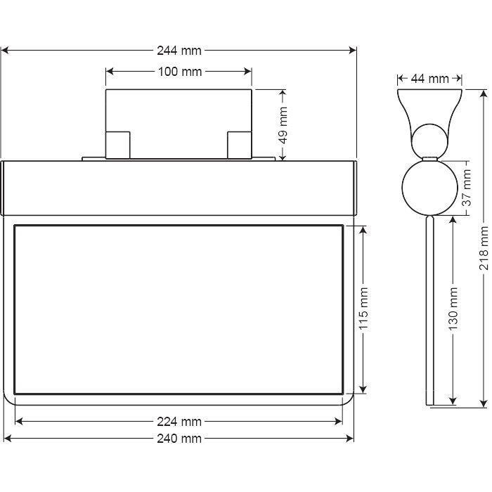 ArselArsel Sfs SFS24-3-L Acil Çıkış Yönlendirme Armatürü Sürekli ve Kesintide 180 Dak. Yanan 10xF LEDSFS24-3-L 