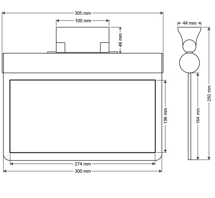 ArselArsel Sfs SFS30-3-L Acil Çıkış Yönlendirme Armatürü Sürekli ve Kesintide 180 Dak. Yanan 11xF LEDSFS30-3-L