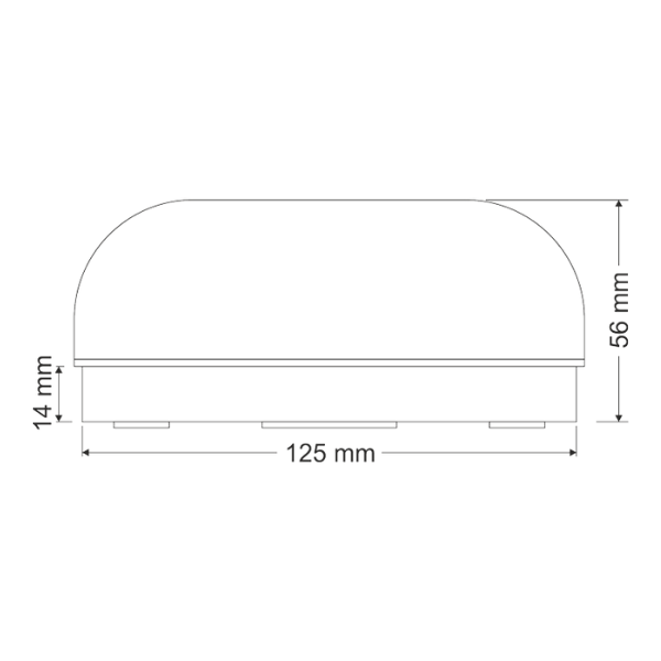 ArselArsel Starlux Sıva Üstü A31401 Acil Aydınlatma Armatürü Kesintide 180 Dak. Yanan 2W Led Dali KontrollüA31401