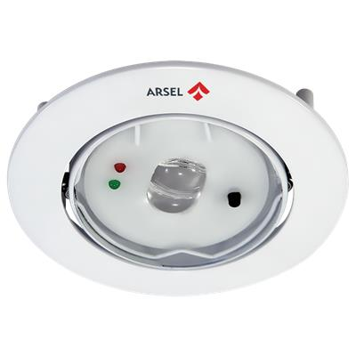 ArselArsel Starlux STA-101 Sıva Altı Acil Aydınlatma Armatürü Kesintide 60 Dak. YananME-STA-101