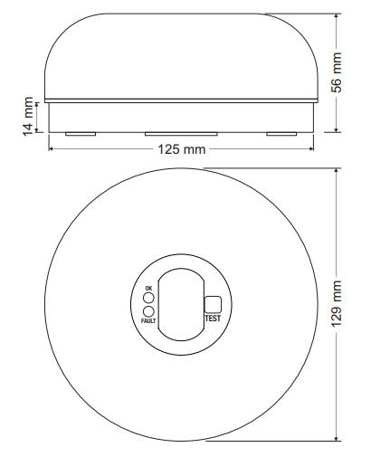ArselArsel Starlux STU-103 Sıva Üstü Acil Aydınlatma Armatürü Kesintide 180 Dak. YananME-STU-103SU