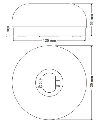 ArselArsel Starlux STU-103 Sıva Üstü Acil Aydınlatma Armatürü Kesintide 180 Dak. YananME-STU-103SU