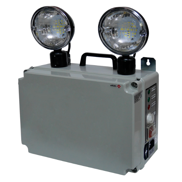 ArselArsel VSL-IP64-214/3 Versalite IP64 Acil Aydınlatma Armatürü Kesintide 180 Dak. Yanan 500 LümenVSL-IP64-214/3