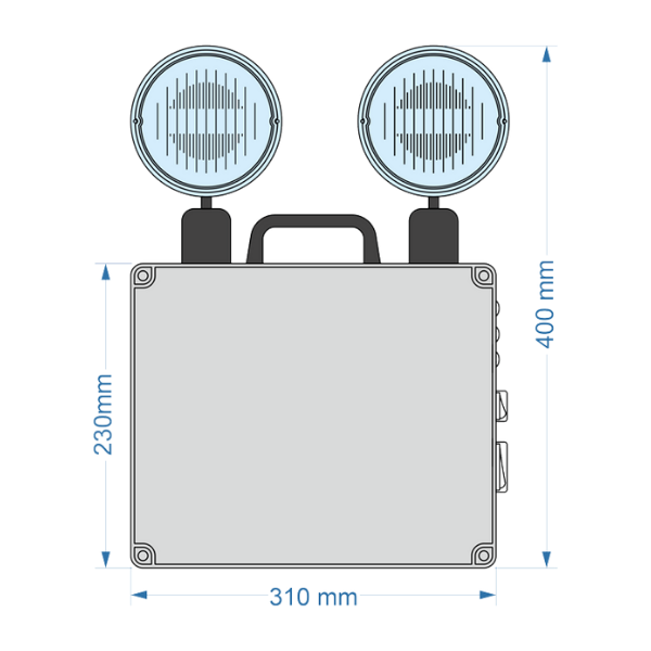 ArselArsel VSL-IP64-218/1 Versalite IP64 Acil Aydınlatma Armatürü Kesintide 60 Dak. Yanan 750 LümenVSL-IP64-218/1