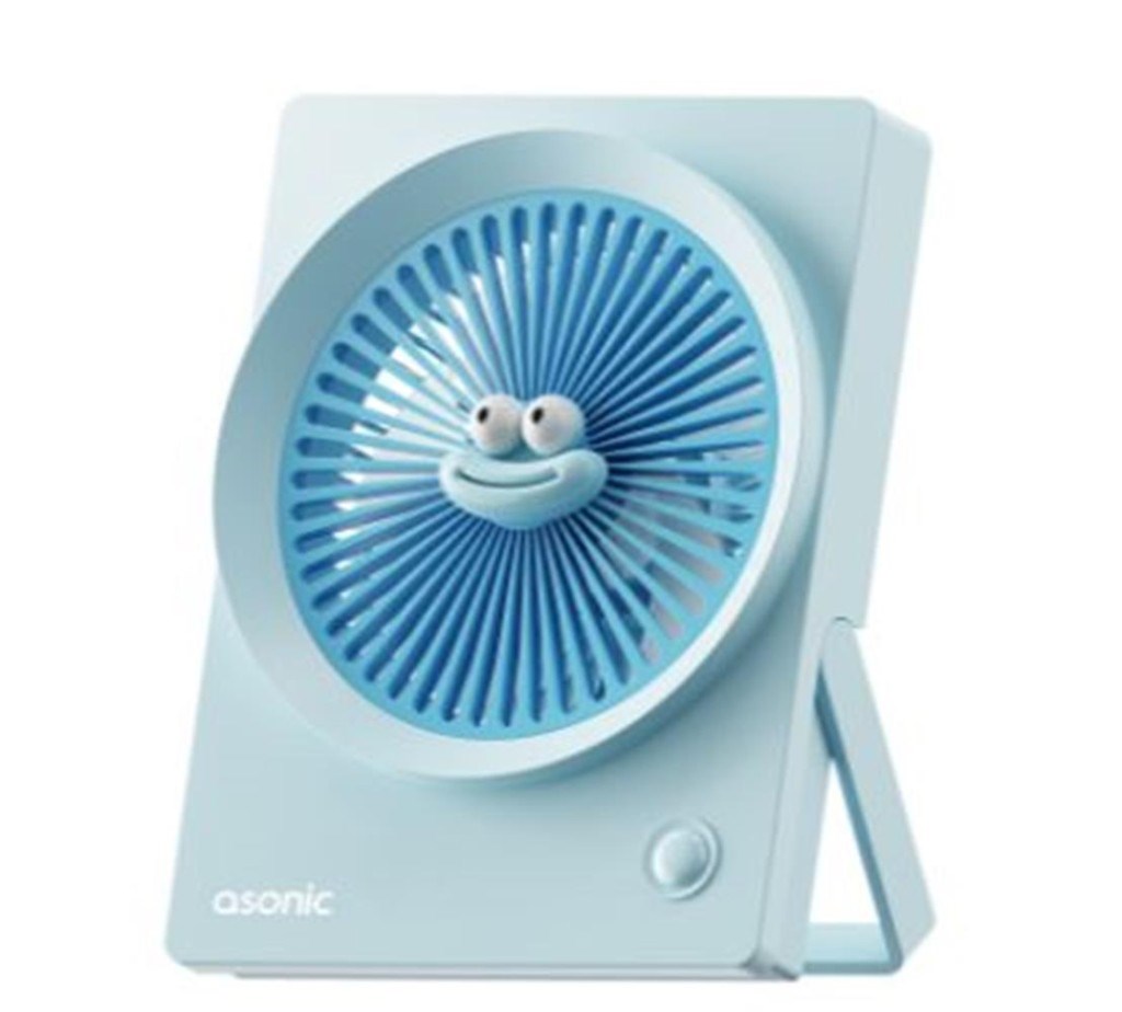 EVERESTAsonic AFN23 Mavi 500mAh 3 Hız Kademeli Masaüstü Usb Fan8680096142291