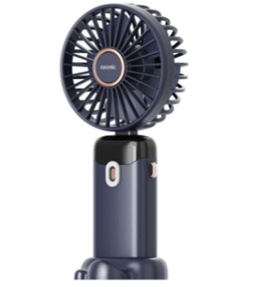 EVERESTAsonic AFN28 Lacivert 500mAh 3 Kademe Dijital Göstergeli Katlanabilir Mini USB Fan8680096142413