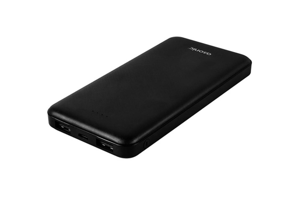 ASONİCAsonic AS-P10 10000mAh 2-USB Output Powerbank Siyah Taşınabilir Pil Şarj Cihazı8680096080609