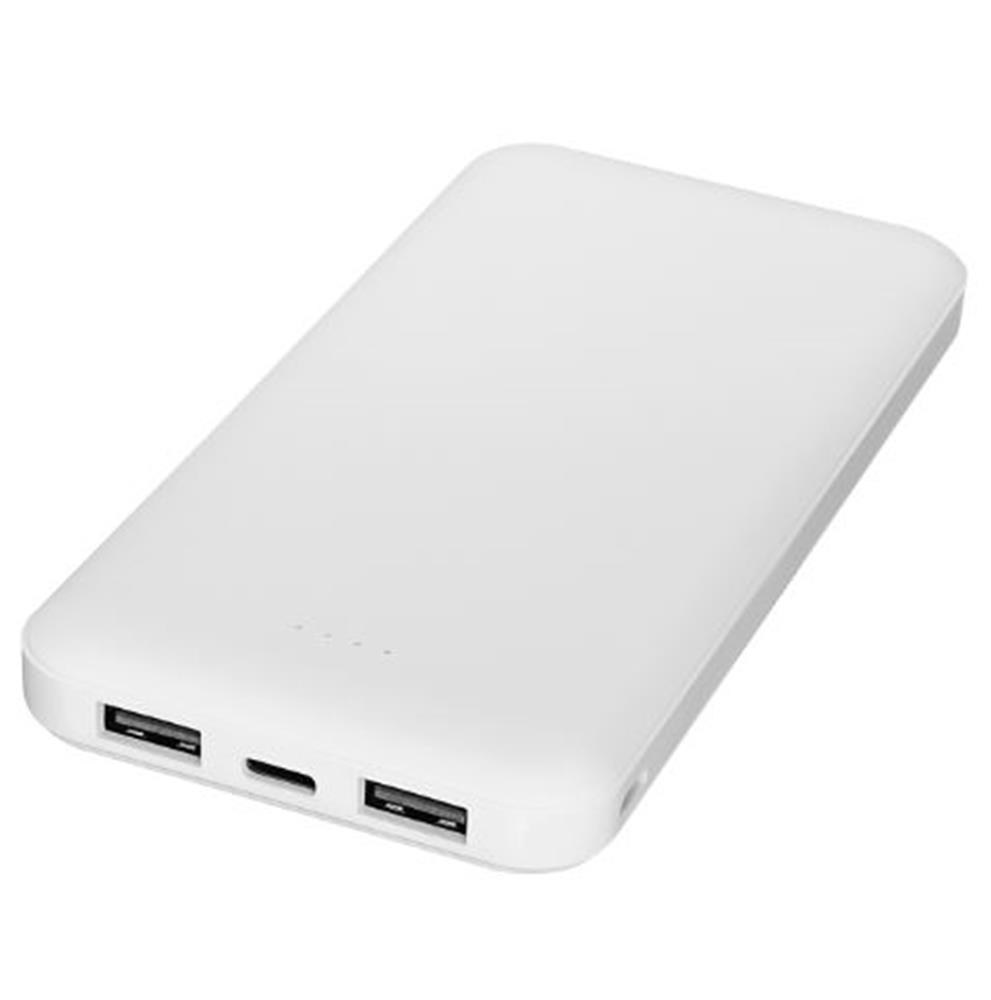 ASONİCAsonic AS-P10 10000mAh Micro+Type-C+USB Beyaz Taşınabilir Pil Şarj Cihazı Powerbank8680096080616