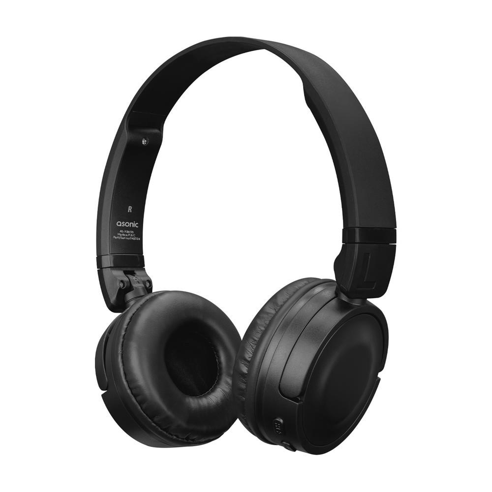 ASONİCAsonic As-XBK55 Siyah TF Kart Özellikli Bluetooth Kulaklık8680096135156