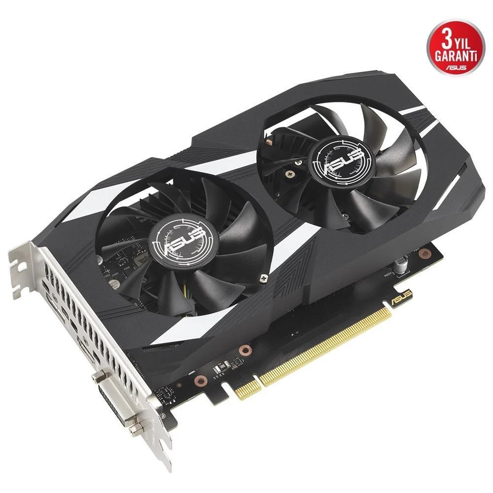 ASUSAsus Dual GeForce RTX 3050 OC DUAL-RTX3050-O6G NVIDIA 6GB GDDR6 96Bit DX12 Gaming Ekran Kartı4711387470633