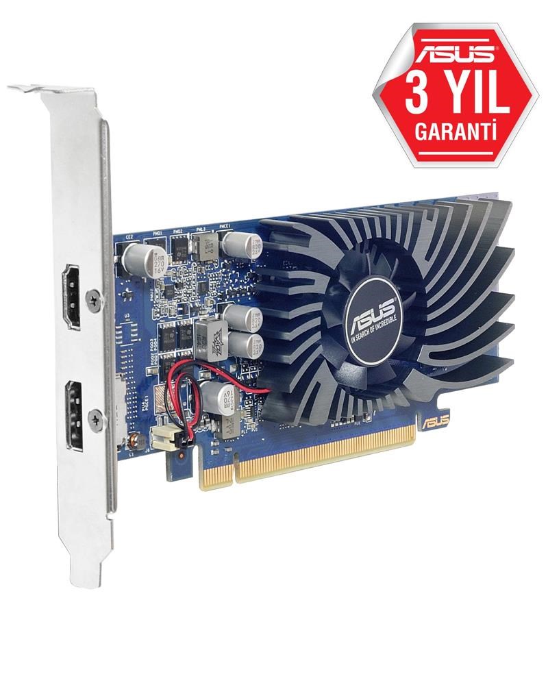 ASUSAsus GT1030-2G-BRK 2GB 64 bit GDDR5 6008 Mhz Hdmi-Dp Ekran Kartı4712900910223