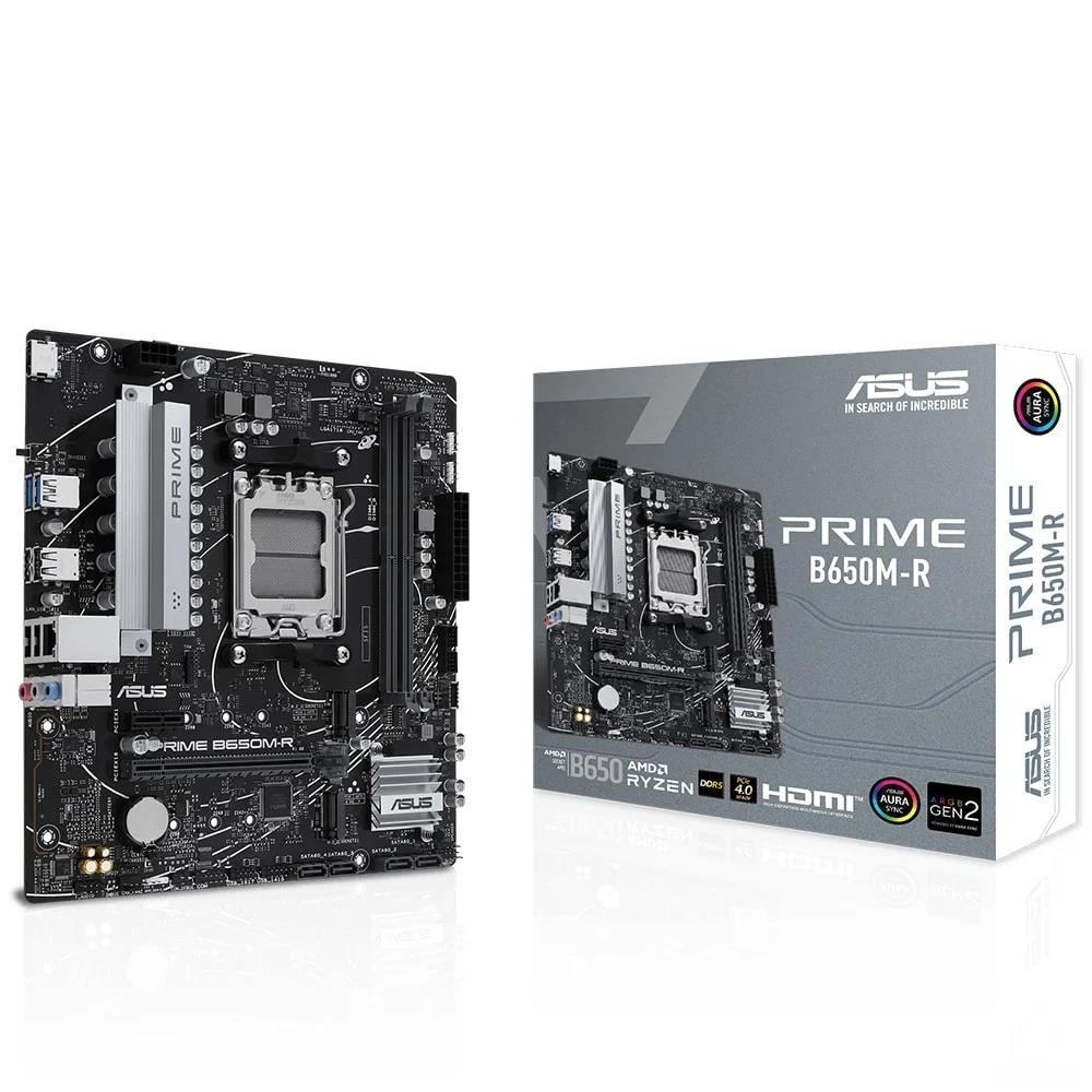 ASUSAsus Prime B650M-R 7200MHz (OC) DDR5 Soket AM5 M.2 HDMI mATX Anakart4711387429761