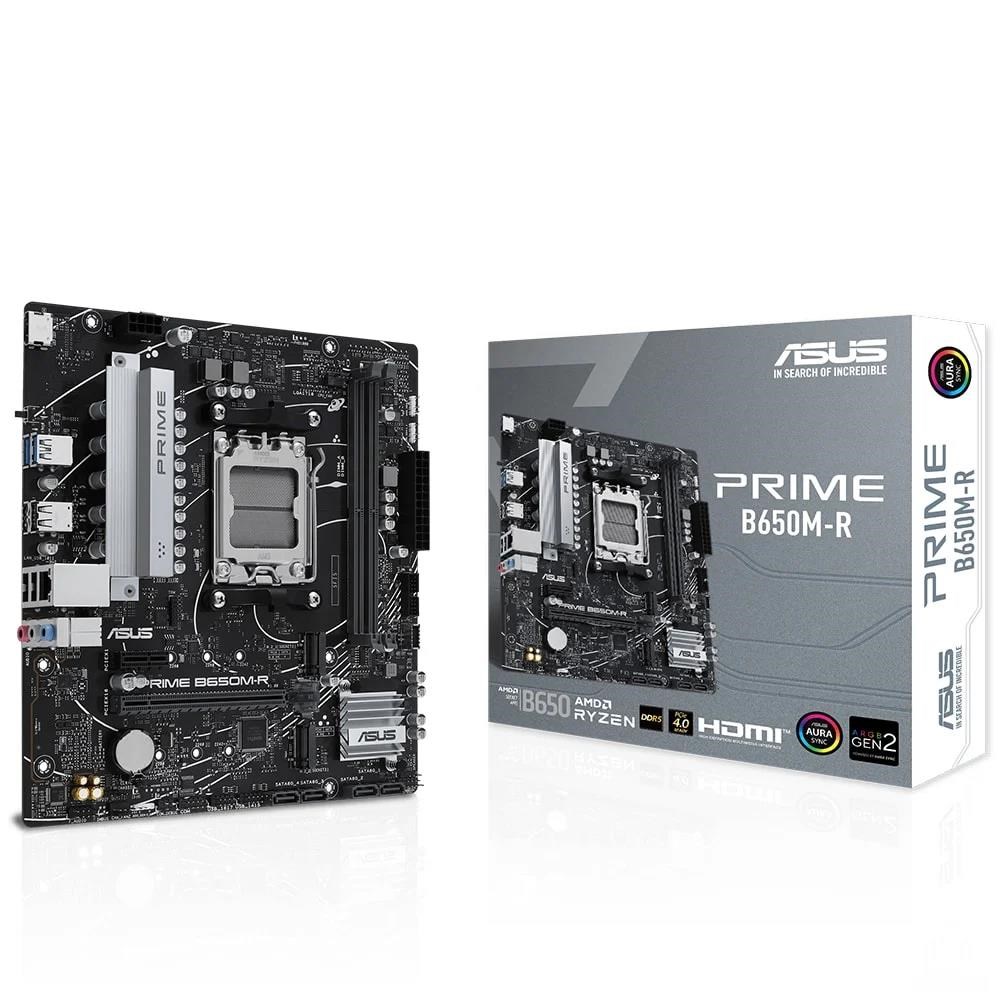 ASUSAsus Prime B650M-R 7200MHz (OC) DDR5 Soket AM5 M.2 HDMI mATX Anakart4711387429761