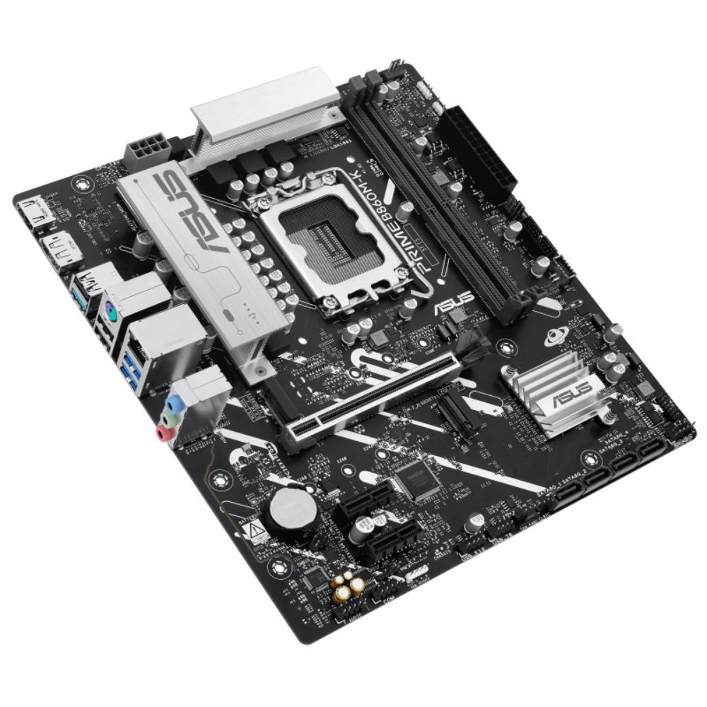ASUSAsus Prıme B860M-K-Intel B860 Soket 1851 DDR5 8800+(OC)MHz mATX Gaming (Oyuncu) Anakart4711387808498