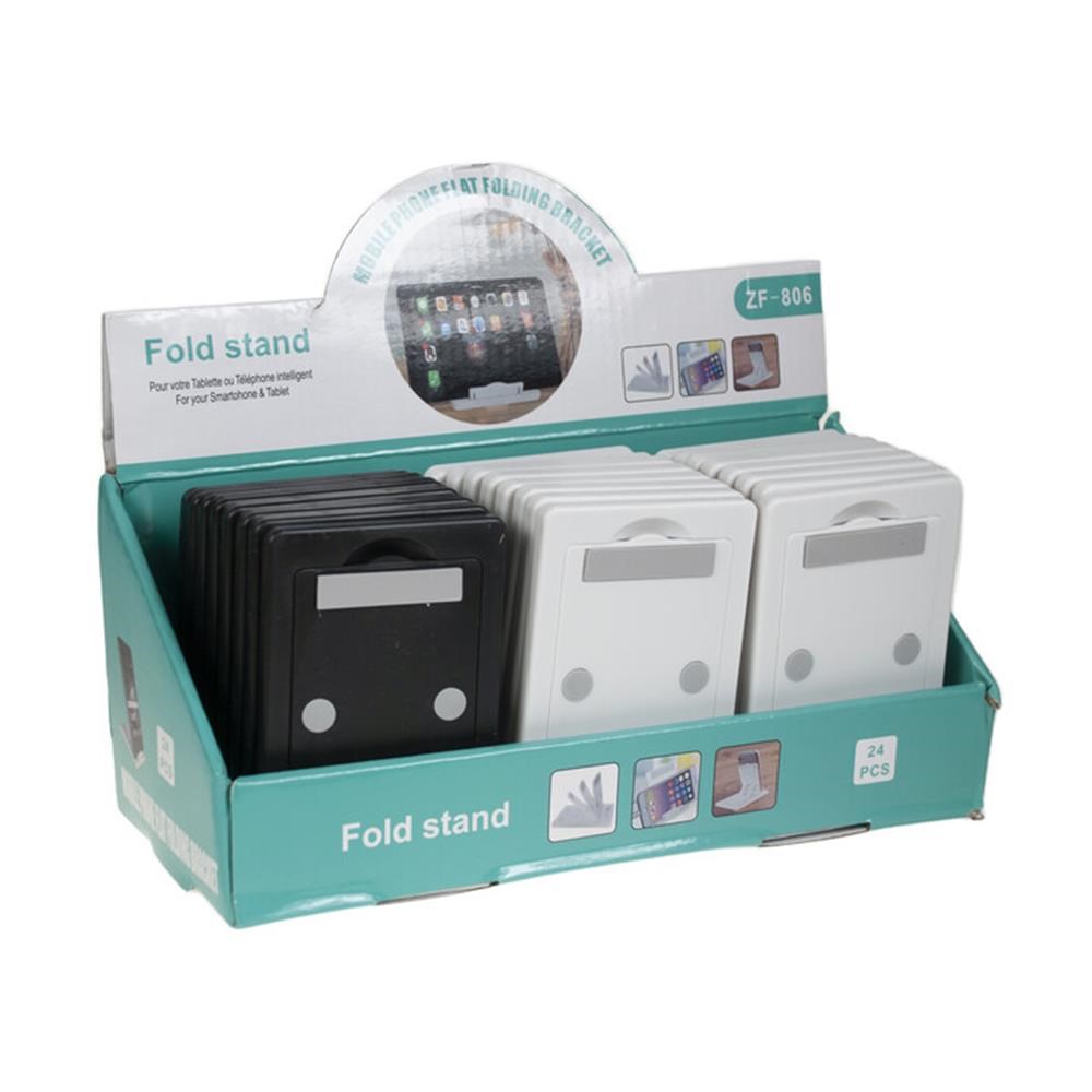 AVECAvec ZF-806 24lü Karton Stanlı Ayarlanabilir Telefon Standı (Siyah-Beyaz)8680215131540