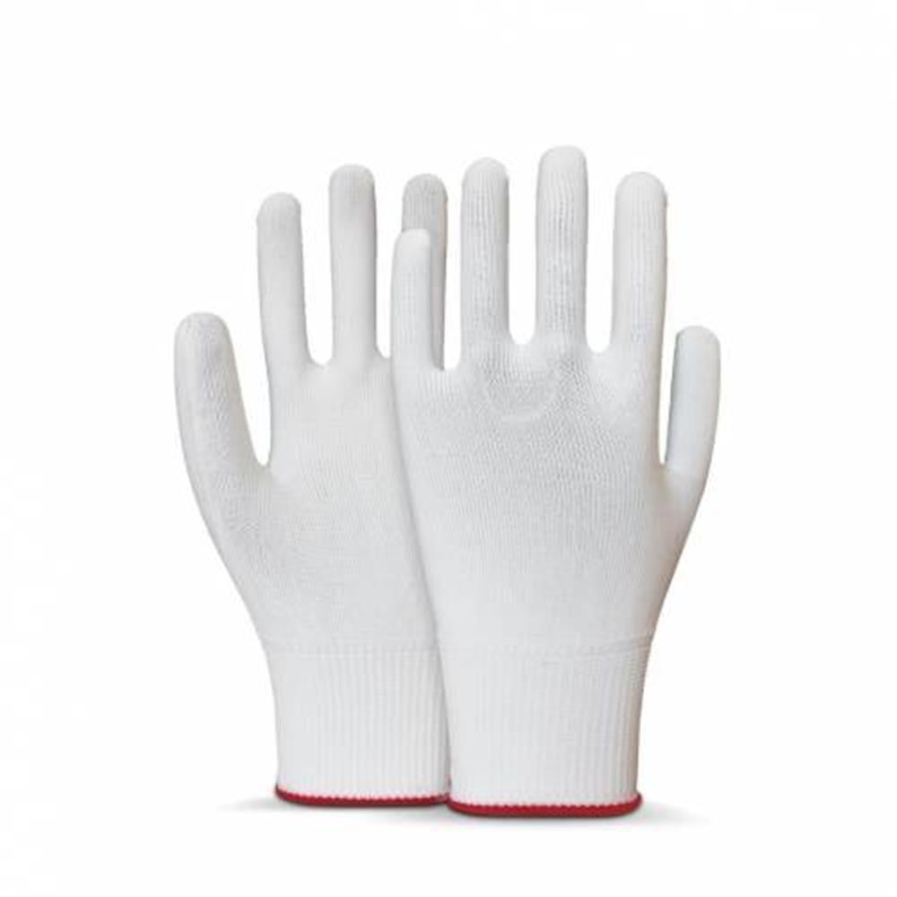 BEYBİBeybi Polyester Örgülü Beyaz 10 Beden Kasiyer Eldiven 10lu Paket8681780021915