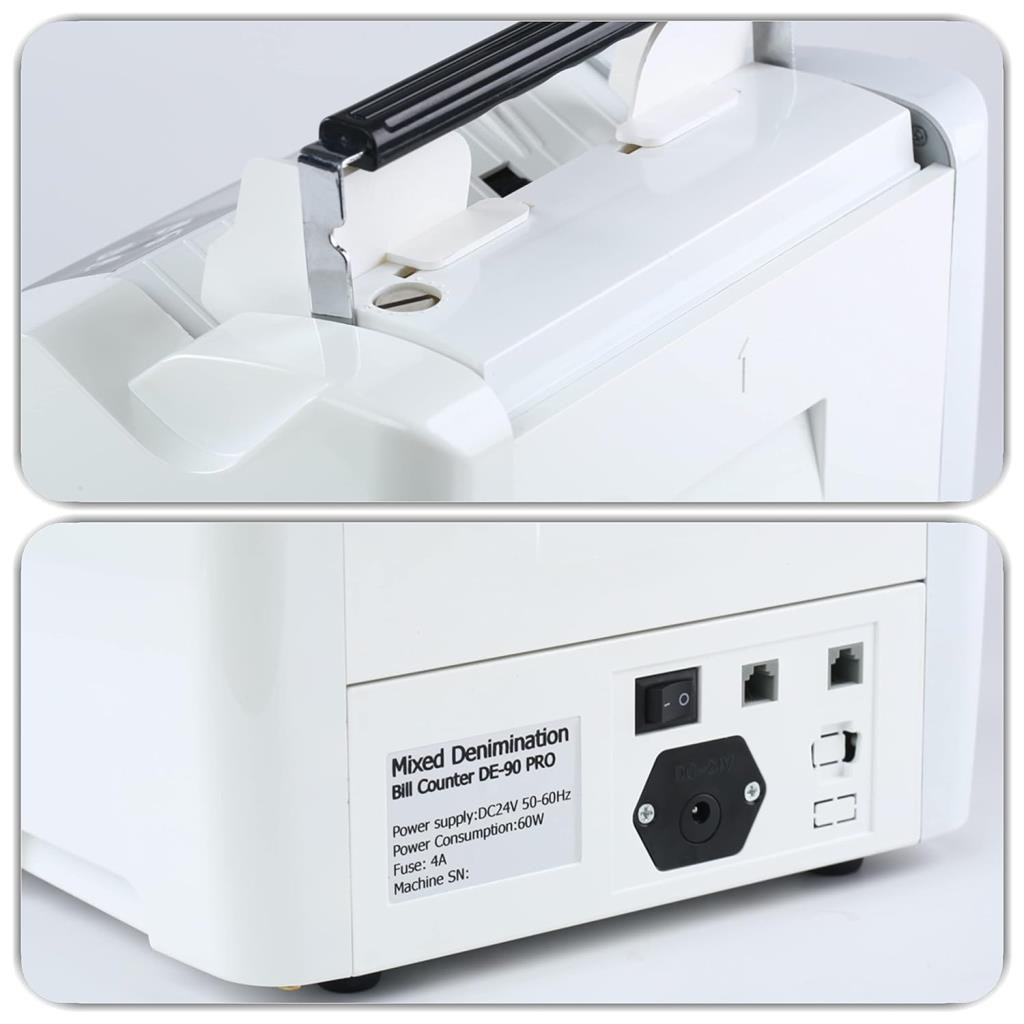 Bill CounterBill Counter DE-90 PRO Karışık Para Sayma Makinesi 4 ülke Parası TL - EURO - USD - GBPAL-8200