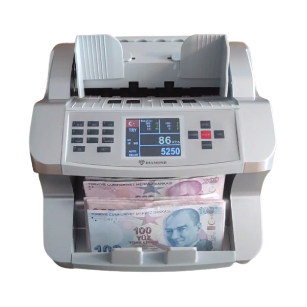 Bill CounterBill Counter İntegra H-8300 Karışık Para Sayma Makinesi TL Karışık, USD - EURO- Adet SayımıMEH8300