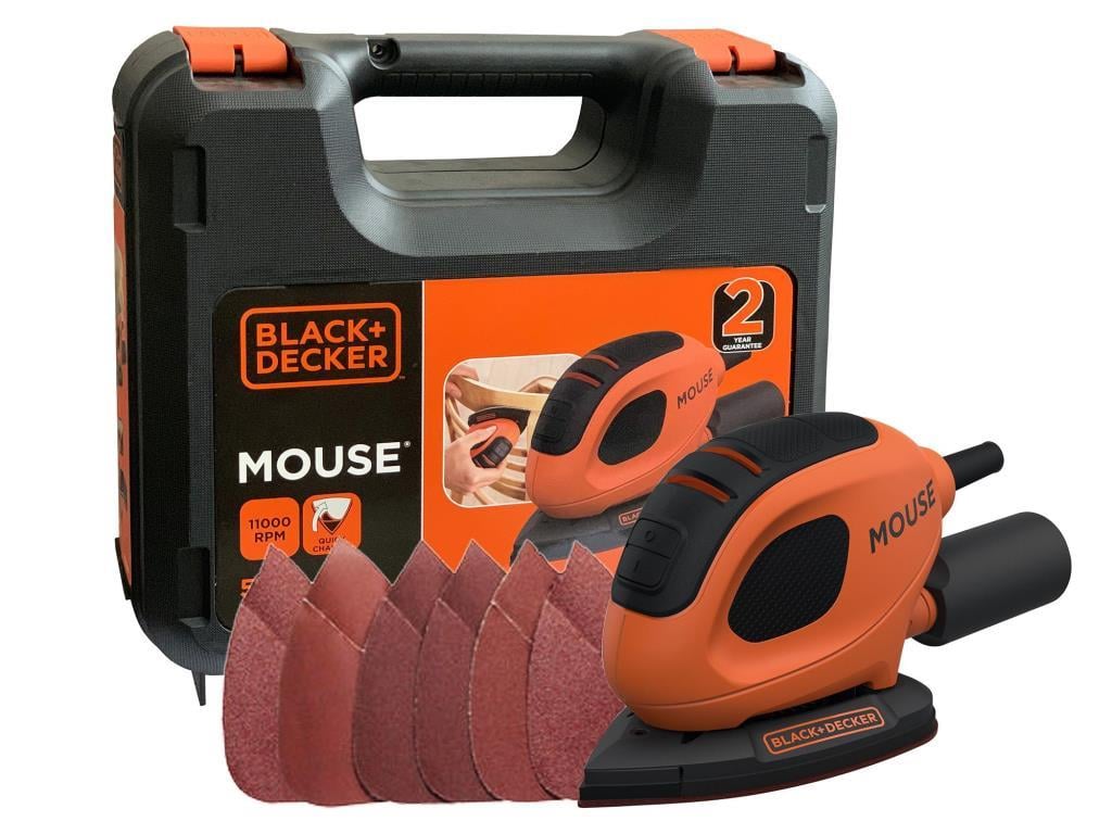 Black&DeckerBlack+Decker BEW230K 55Watt Mouse™ Çok Amaçlı ZımparaBEW230K