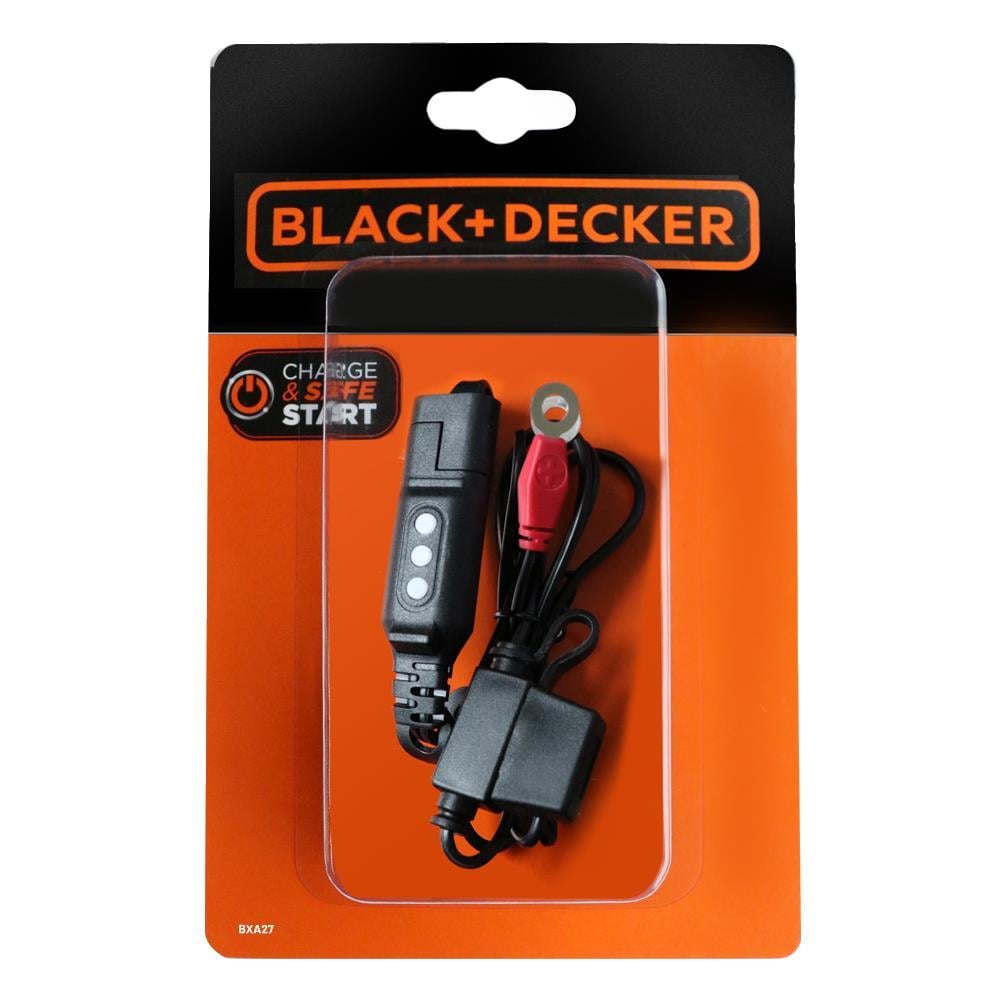 Black+DeckerBLACK+DECKER BXA27 Halka Terminalli Akü Şarj Bağlantı Kablosu ve Akü Şarj GöstergesiBXA27