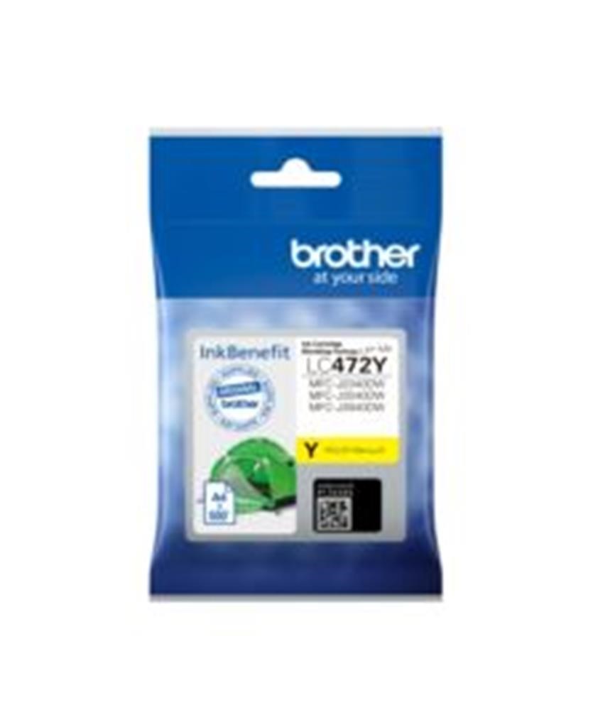 BrotherBrother LC472Y Yellow Sarı 550 Sayfa Kartuş MFC-J2340-J3540-J39404977766816472