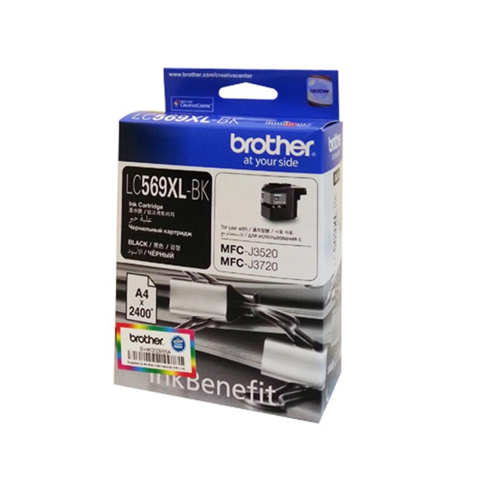 BrotherBrother LC569XLBK Black Siyah 2.400 Sayfa Kartuş MFC-J3520-J37204977766725057